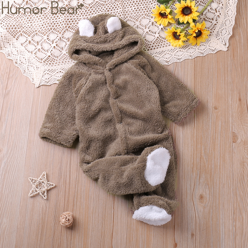 Baby Clothing Wholesale - Humor Bear Autumn Cartoon Style Winter