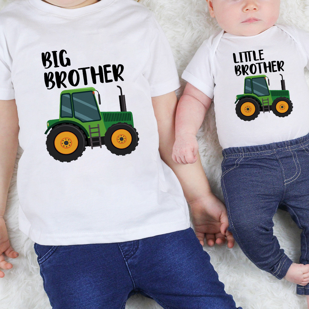 Baby Clothing Crochet - Big Brother Little Brother Family Matching