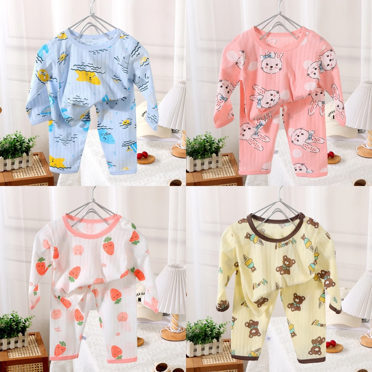 2024 New Baby Cotton Home Clot - Baby Clothing Crochet บทวิจารณ์และราคา