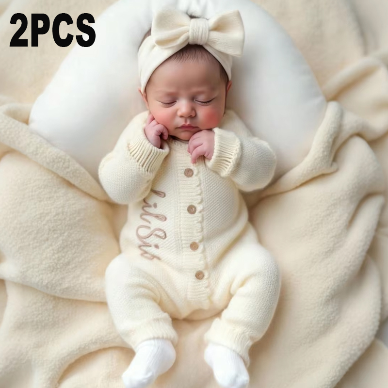 Ylsteed 2Pcs Knitted Newborn P - Baby Clothing Onesies บทวิจารณ์และราคา