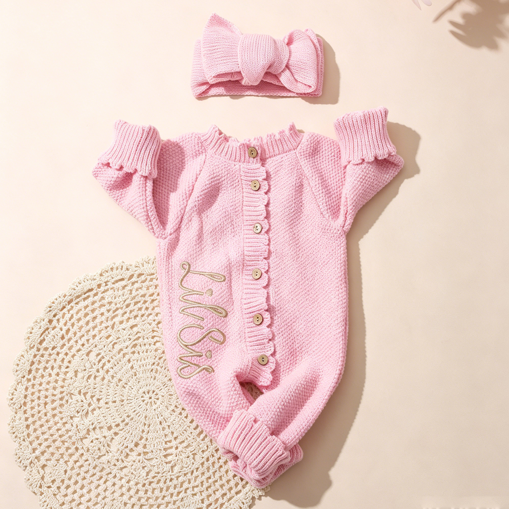 Ylsteed 2Pcs Knitted Newborn P - Baby Clothing Onesies บทวิจารณ์และราคา