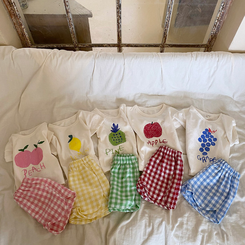 Baby Pajamas Sets Cotton Child - Baby Clothing Crochet บทวิจารณ์และราคา