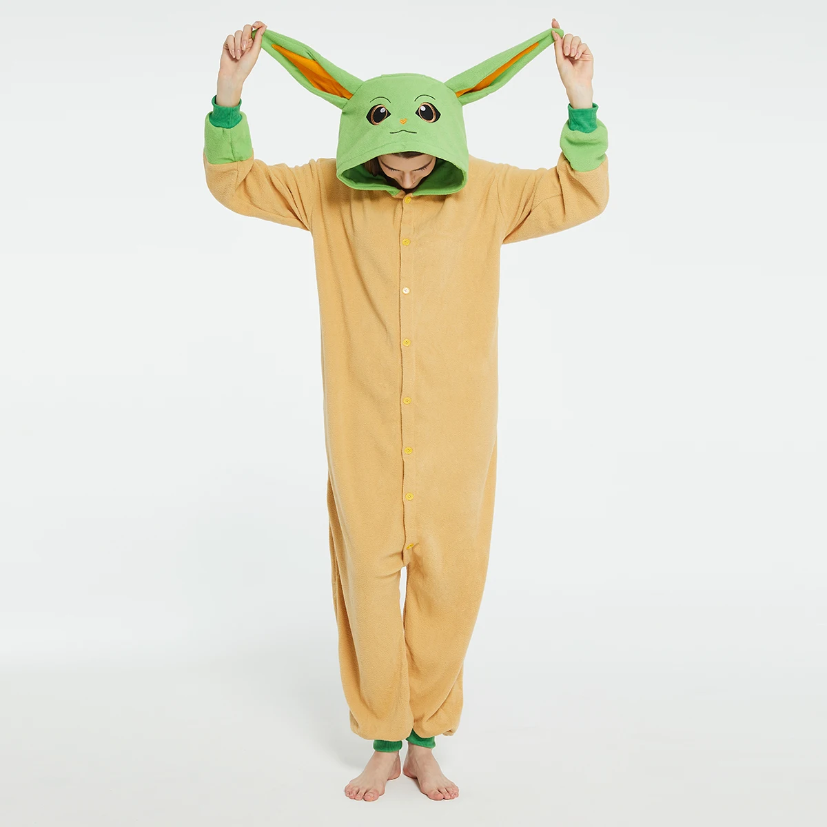 Adults Yoda Baby Grogu Onesies - Romper Onesie Baby บทวิจารณ์และราคา
