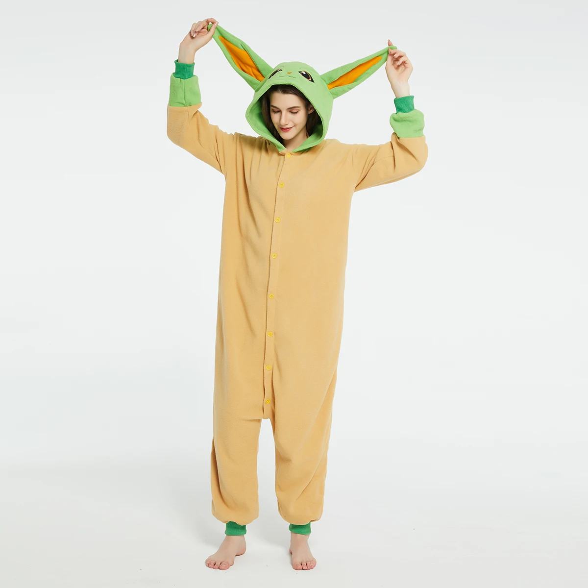 Adults Yoda Baby Grogu Onesies - Romper Onesie Baby บทวิจารณ์และราคา