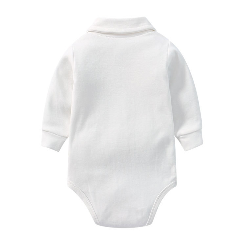 Baby Polo Collar Bodysuit 100% - Romper Onesie Baby บทวิจารณ์และราคา