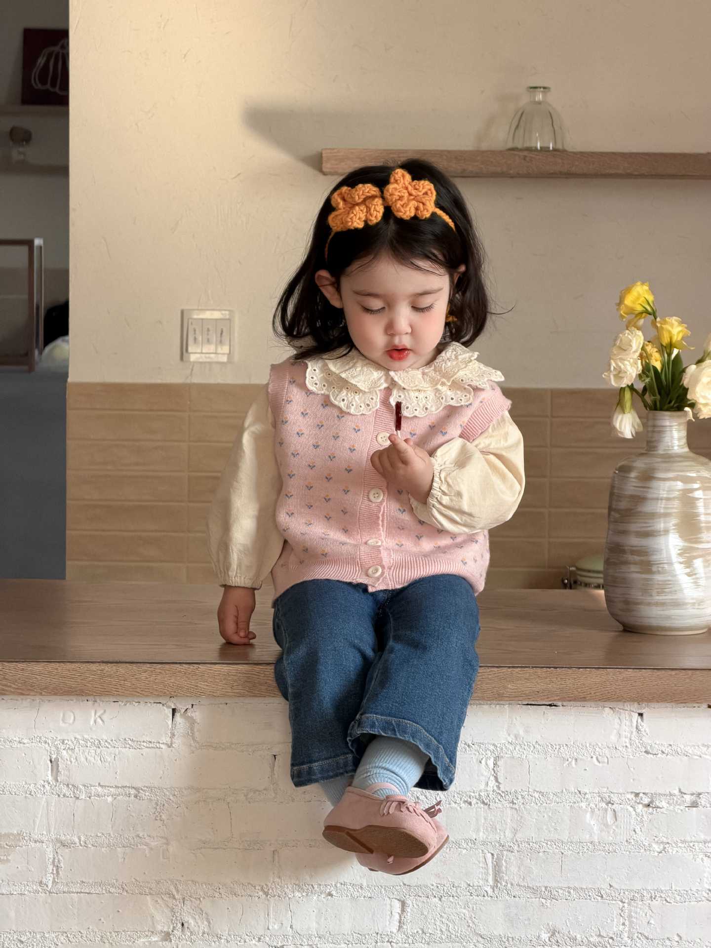 2026 Spring New Baby Sleeveles - Knit Cardigan Infant บทวิจารณ์และราคา