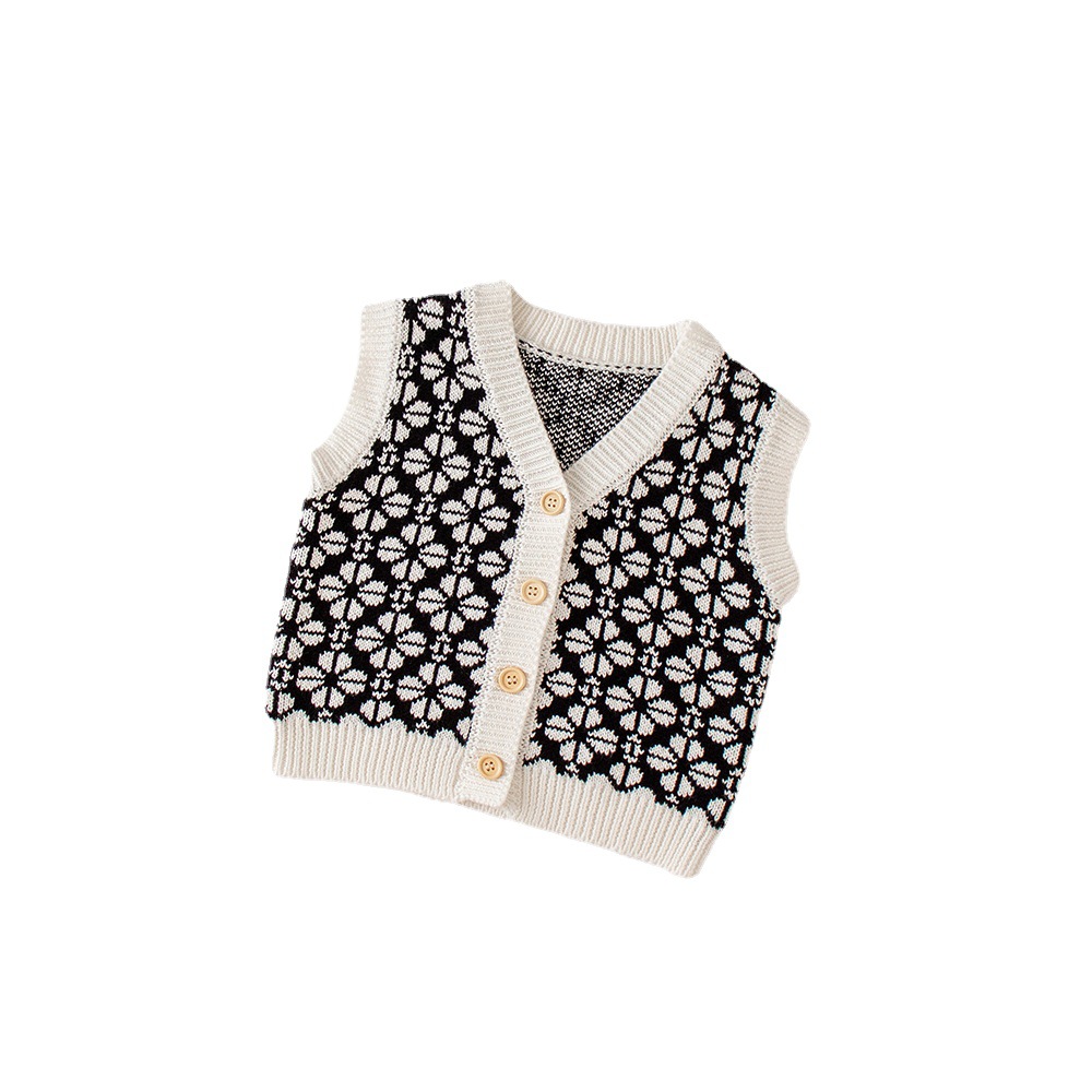 2025 Spring and Autumn New Gir - Knit Cardigan Infant บทวิจารณ์และราคา