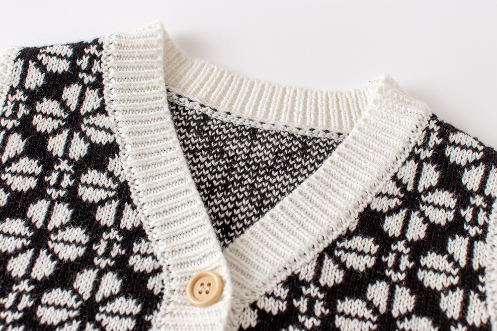 2025 Spring and Autumn New Gir - Knit Cardigan Infant บทวิจารณ์และราคา
