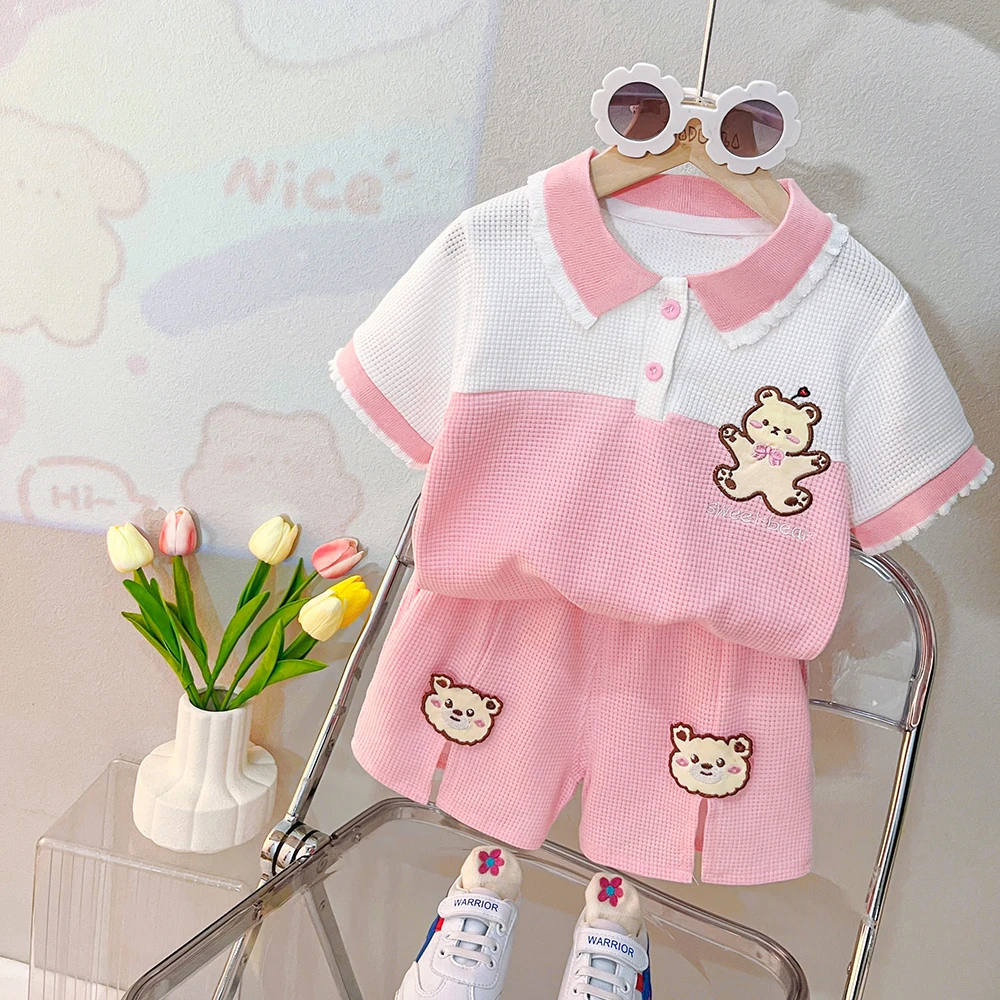 Summer Baby Girls T Shirt Shor - Baby Clothing Hong Kong บทวิจารณ์และราคา