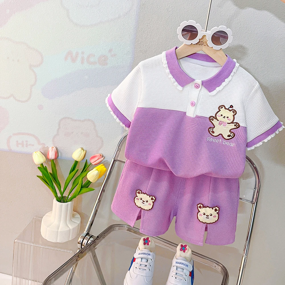 Summer Baby Girls T Shirt Shor - Baby Clothing Hong Kong บทวิจารณ์และราคา