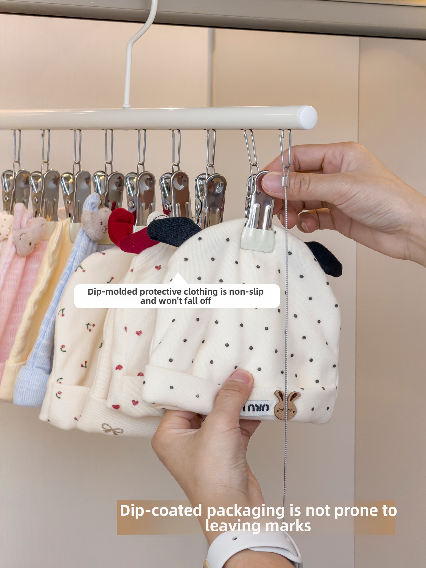 Baby Pants Hanger with Multipl - Baby Clothing Organizer บทวิจารณ์และราคา