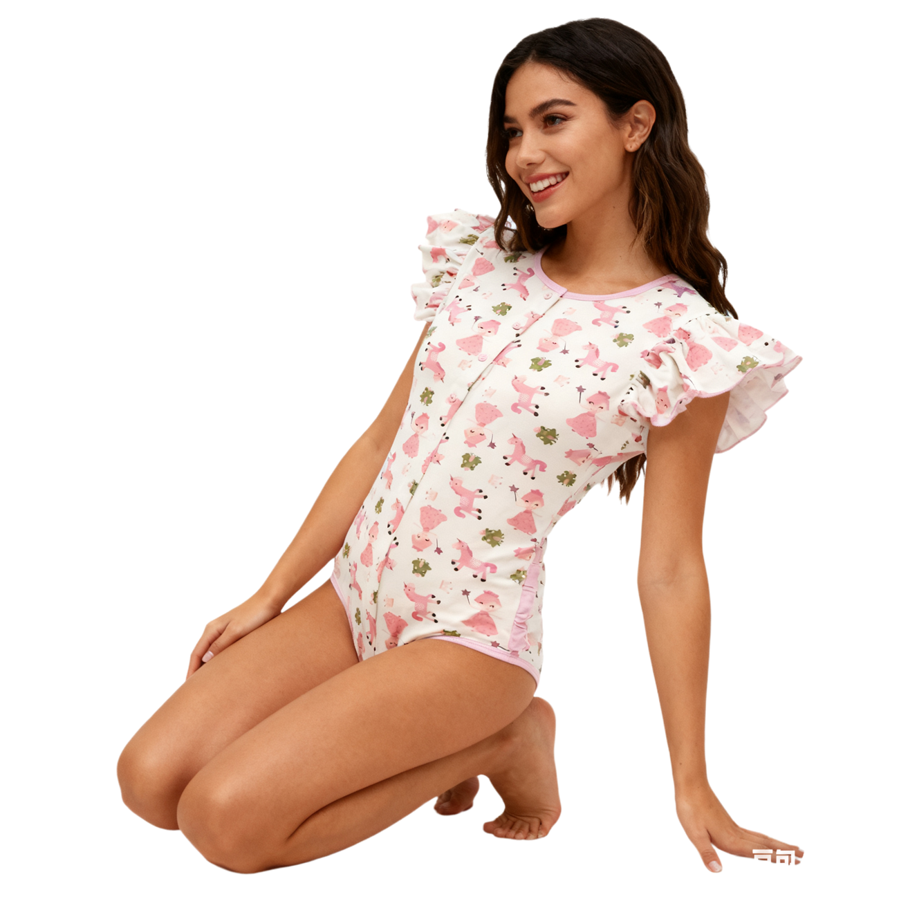 pink princess bodysuit/adult o - Romper Onesie Baby บทวิจารณ์และราคา