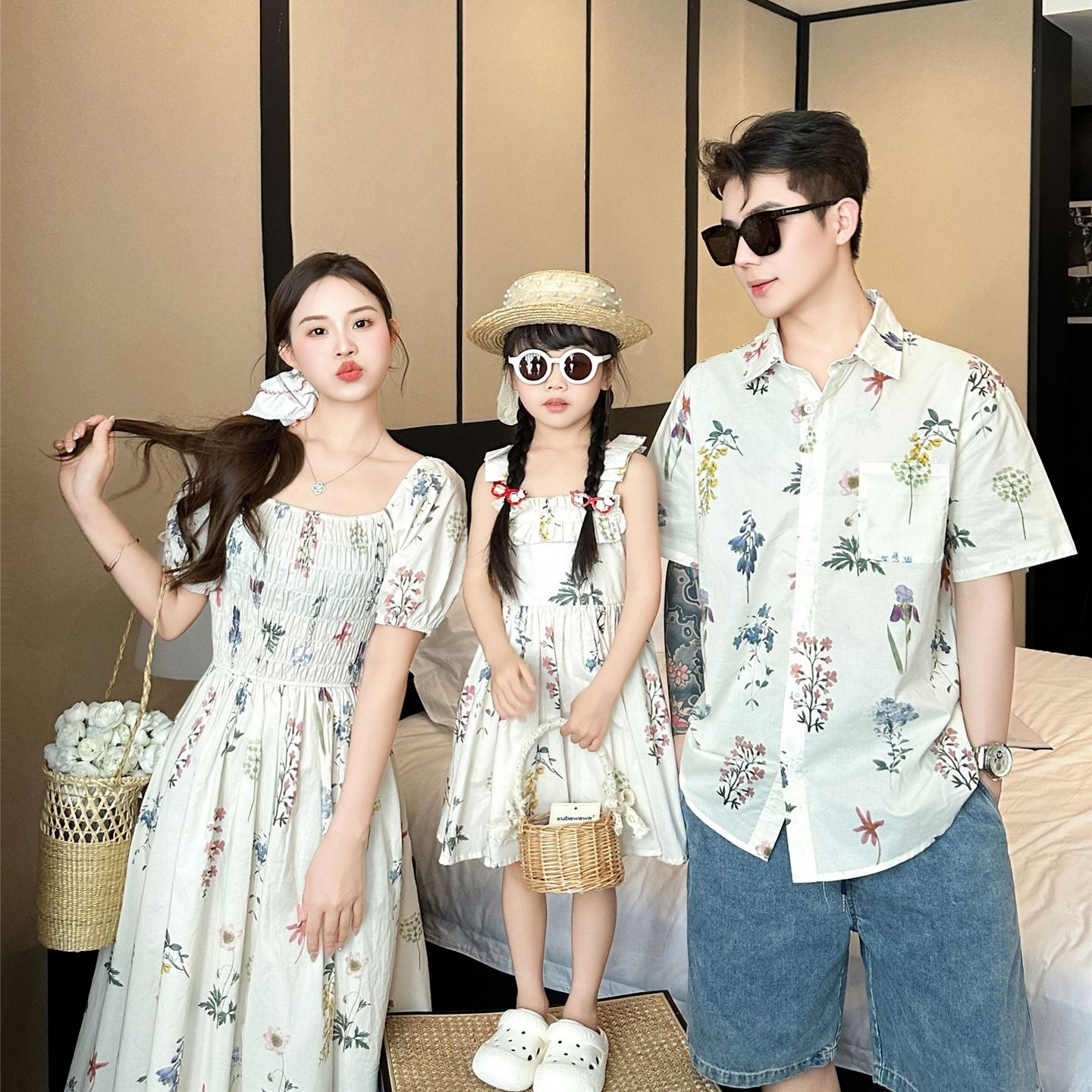 Couple Vacation Family Outfits - Baby Clothing Crochet บทวิจารณ์และราคา