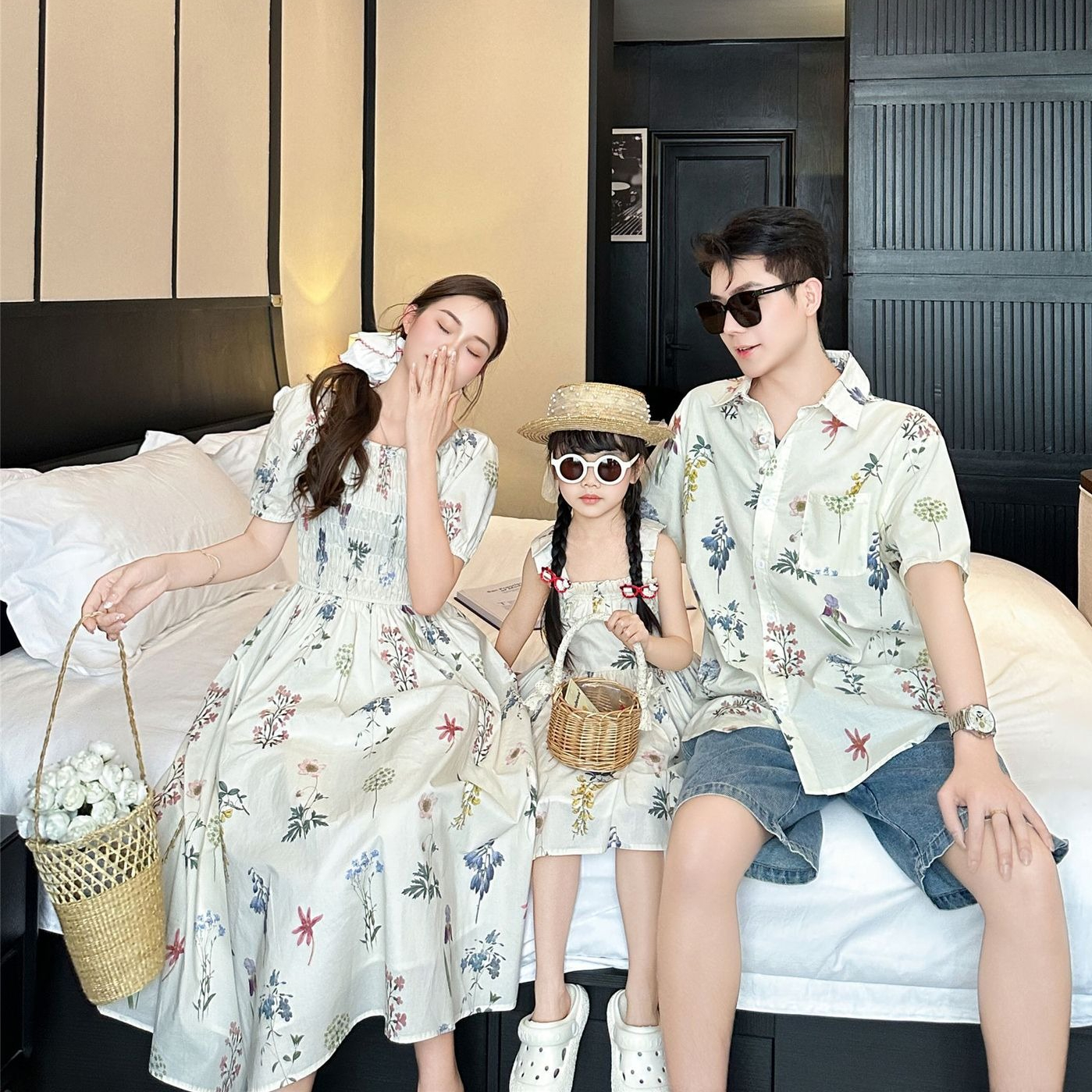 Couple Vacation Family Outfits - Baby Clothing Crochet บทวิจารณ์และราคา