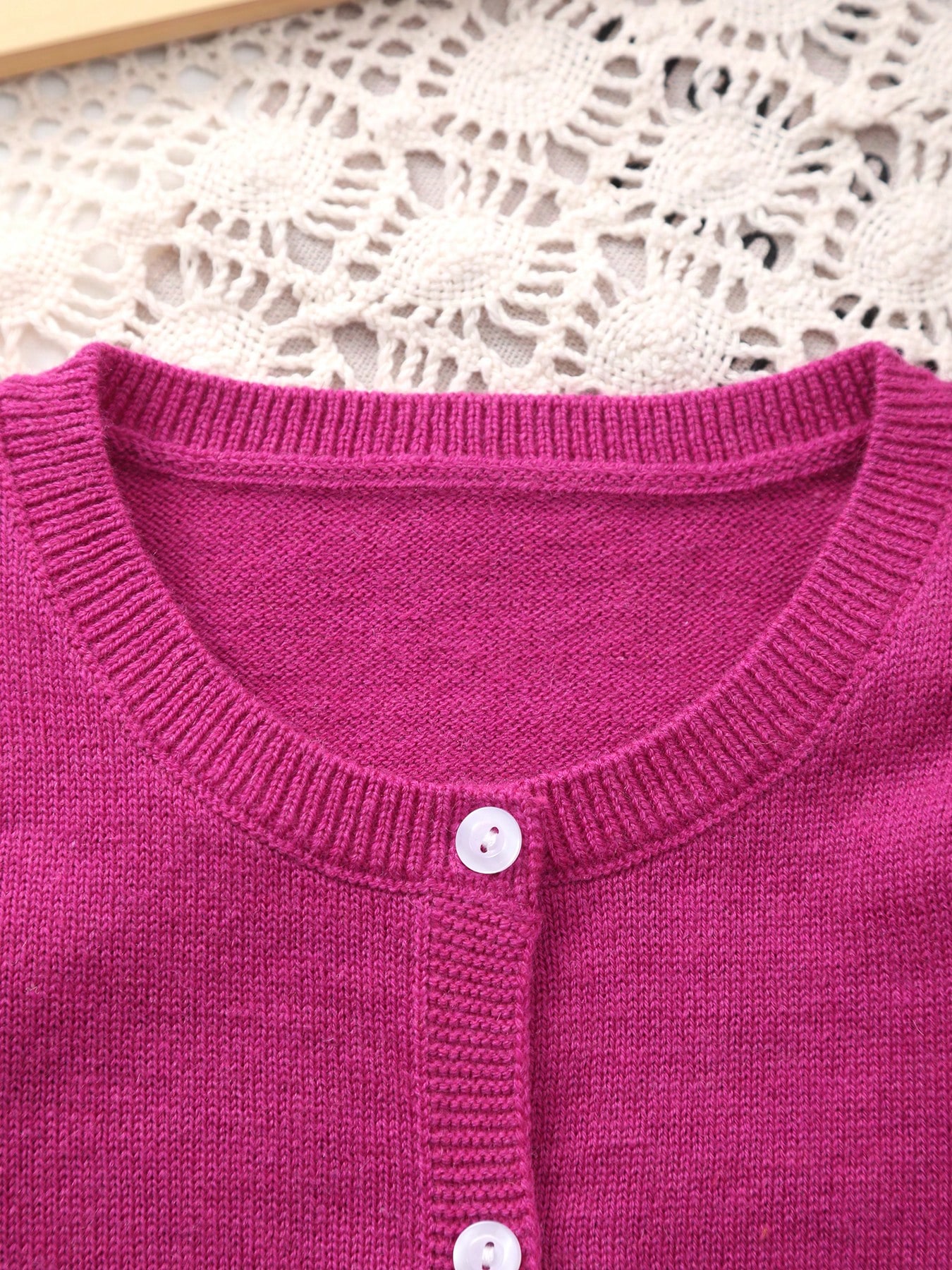Baby Girl's Spring Thin Valent - Knit Cardigan Infant บทวิจารณ์และราคา