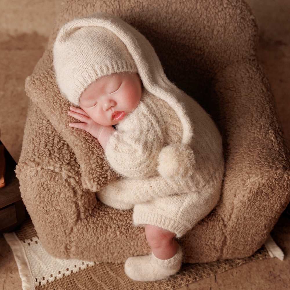 Knitted Newborn Photoshoot Out - Baby Clothing Crochet บทวิจารณ์และราคา