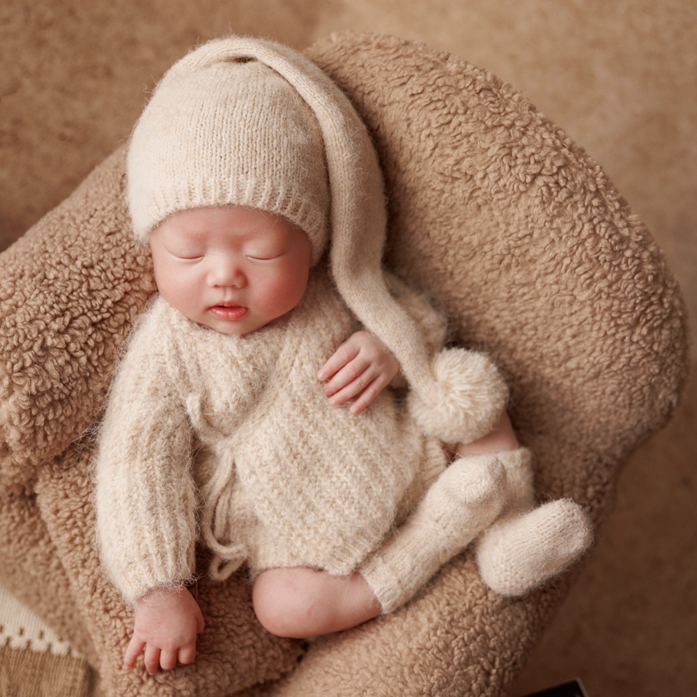 Knitted Newborn Photoshoot Out - Baby Clothing Crochet บทวิจารณ์และราคา