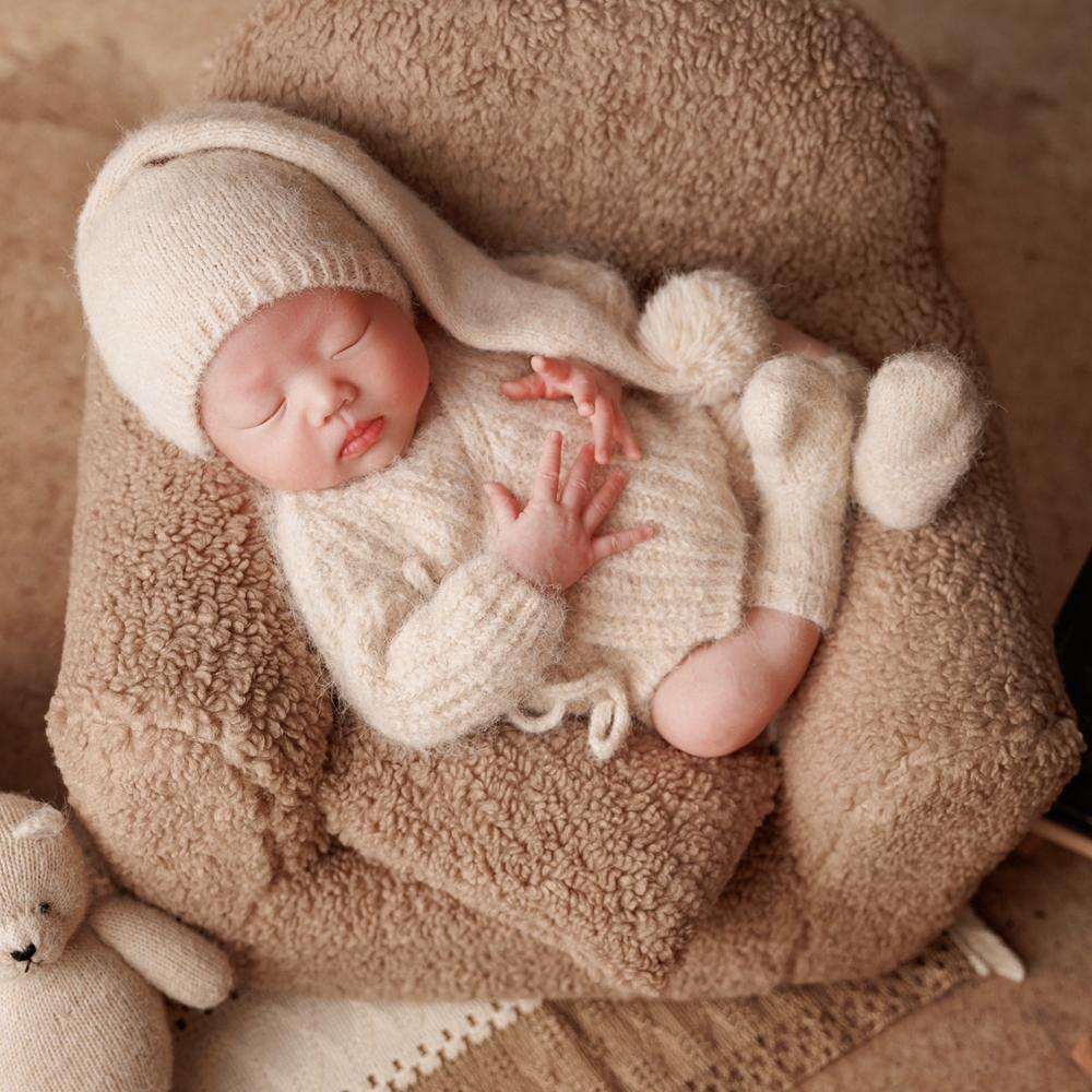 Knitted Newborn Photoshoot Out - Baby Clothing Crochet บทวิจารณ์และราคา