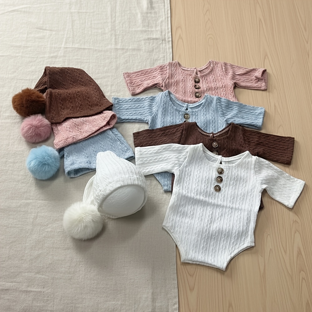 Newborn Photography Props Romp - Baby Clothing Onesies บทวิจารณ์และราคา