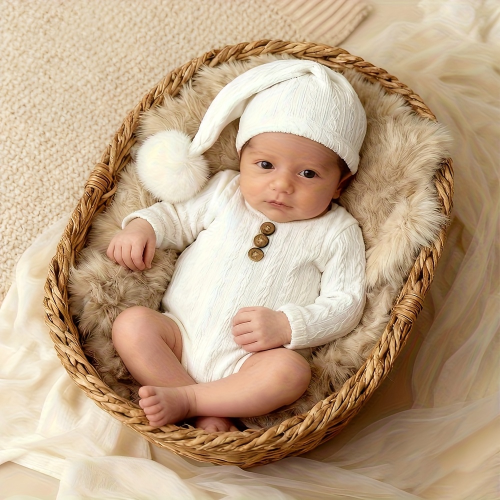 Newborn Photography Props Romp - Baby Clothing Onesies บทวิจารณ์และราคา