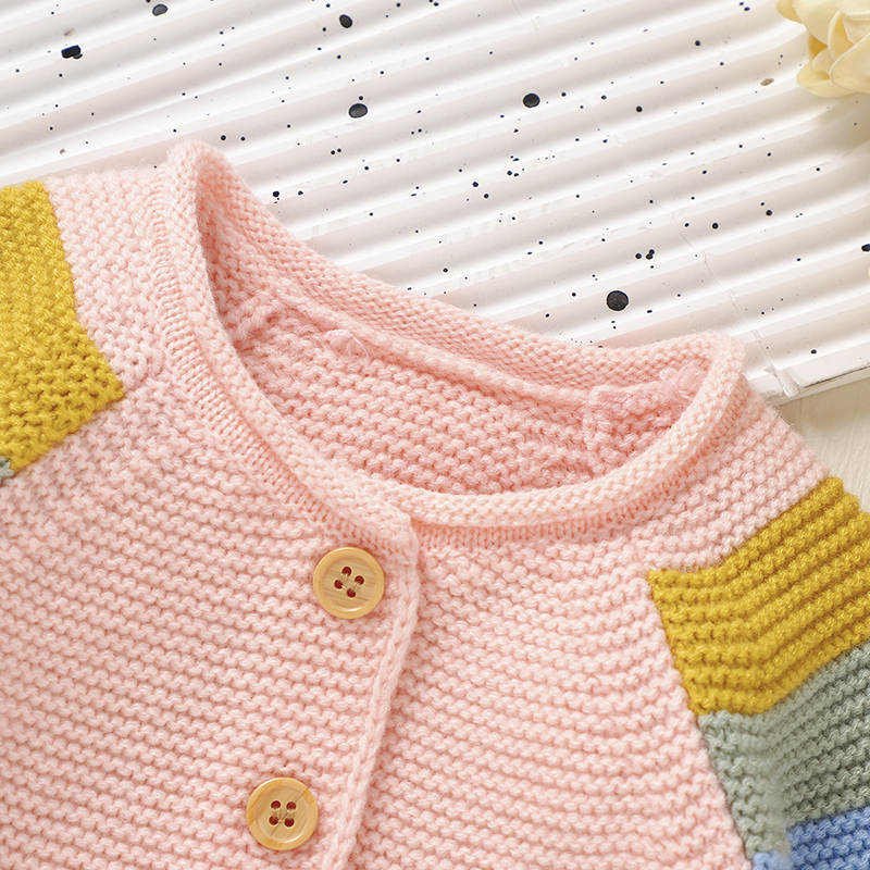 Baby Sweaters Cardigans Autumn - Knit Cardigan Infant บทวิจารณ์และราคา