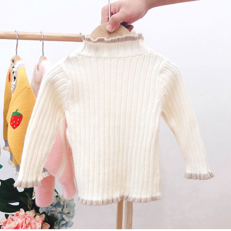 Autumn and winter semi-turtlen - Baby Clothing Wholesale บทวิจารณ์และราคา
