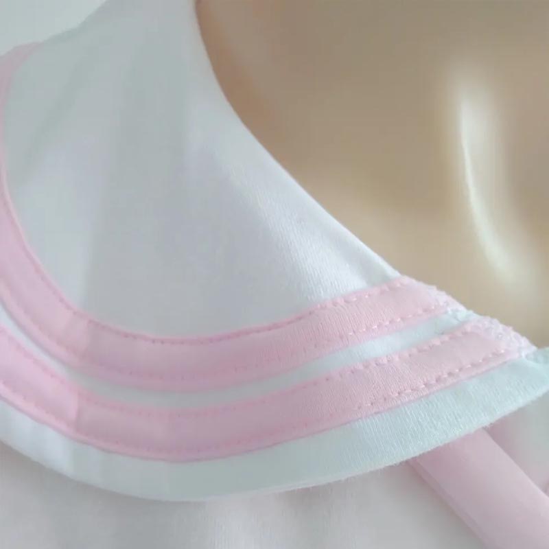 White Pink Cute Girl Sailor Bo - Romper Onesie Baby บทวิจารณ์และราคา