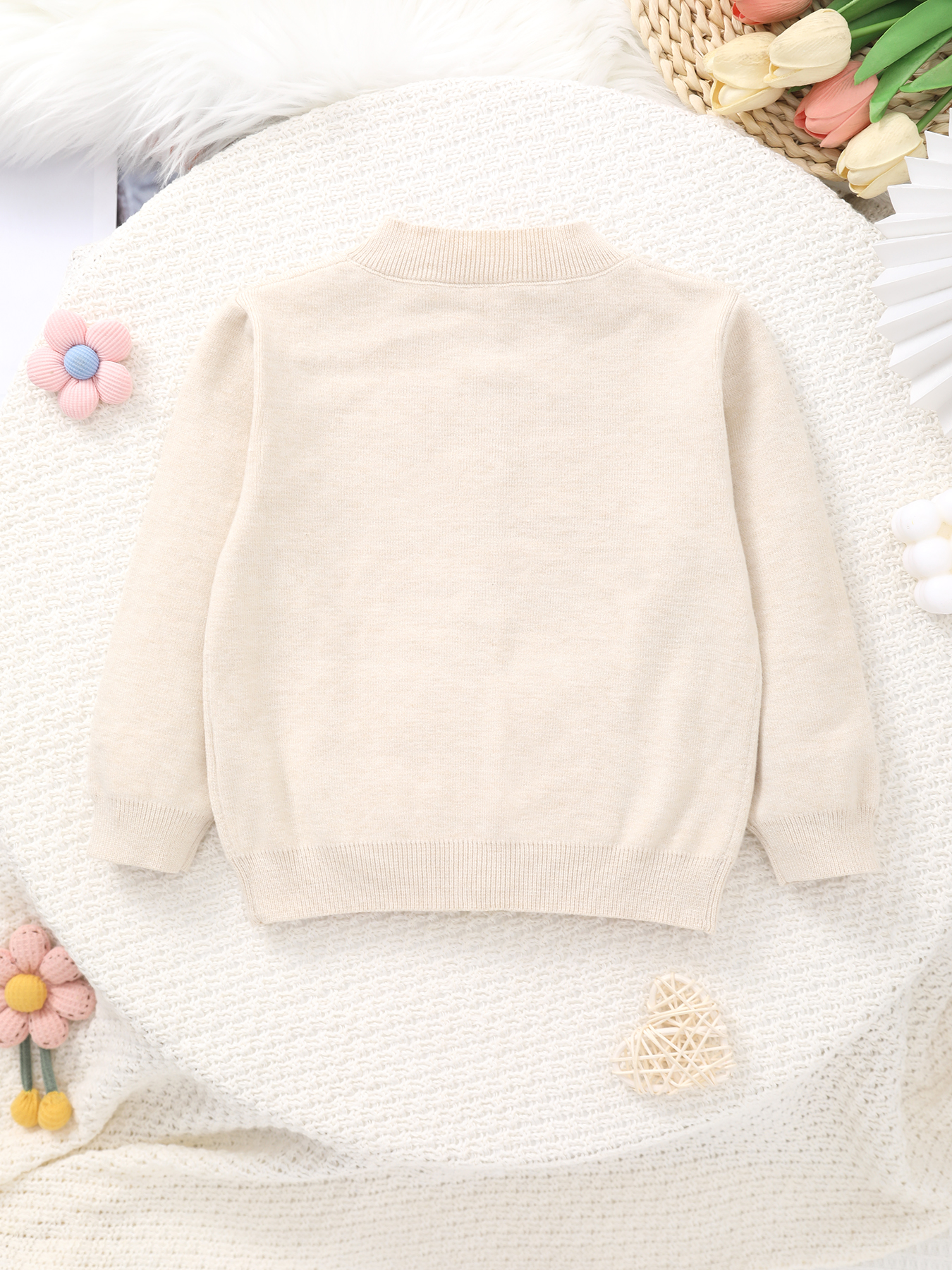 Sweet and Cute Baby Girl's Kni - Knit Cardigan Infant บทวิจารณ์และราคา