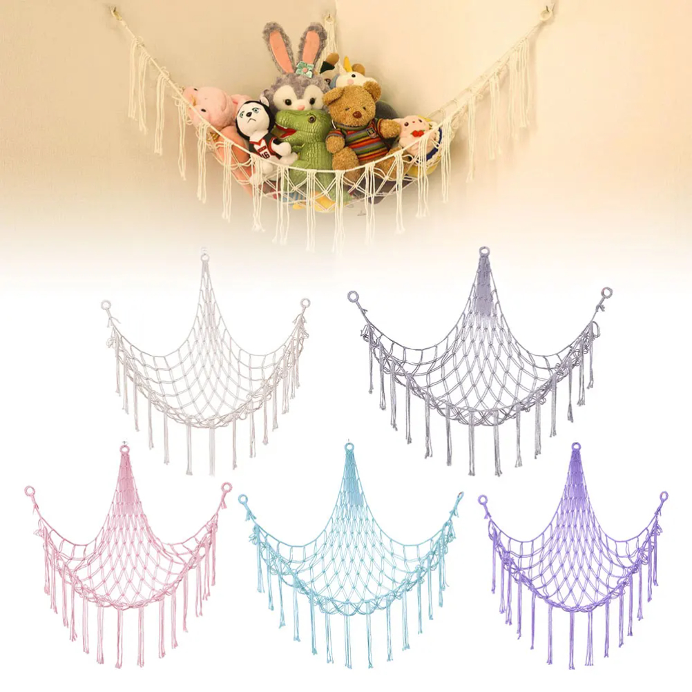 1Pc Toy Hammocks Wall Corner H - Baby Clothing Organizer บทวิจารณ์และราคา