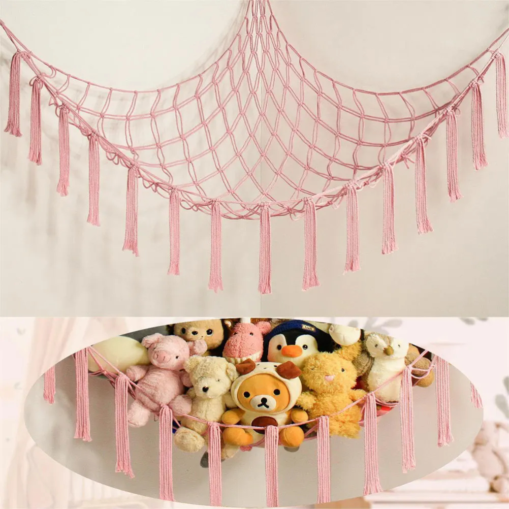 1Pc Toy Hammocks Wall Corner H - Baby Clothing Organizer บทวิจารณ์และราคา