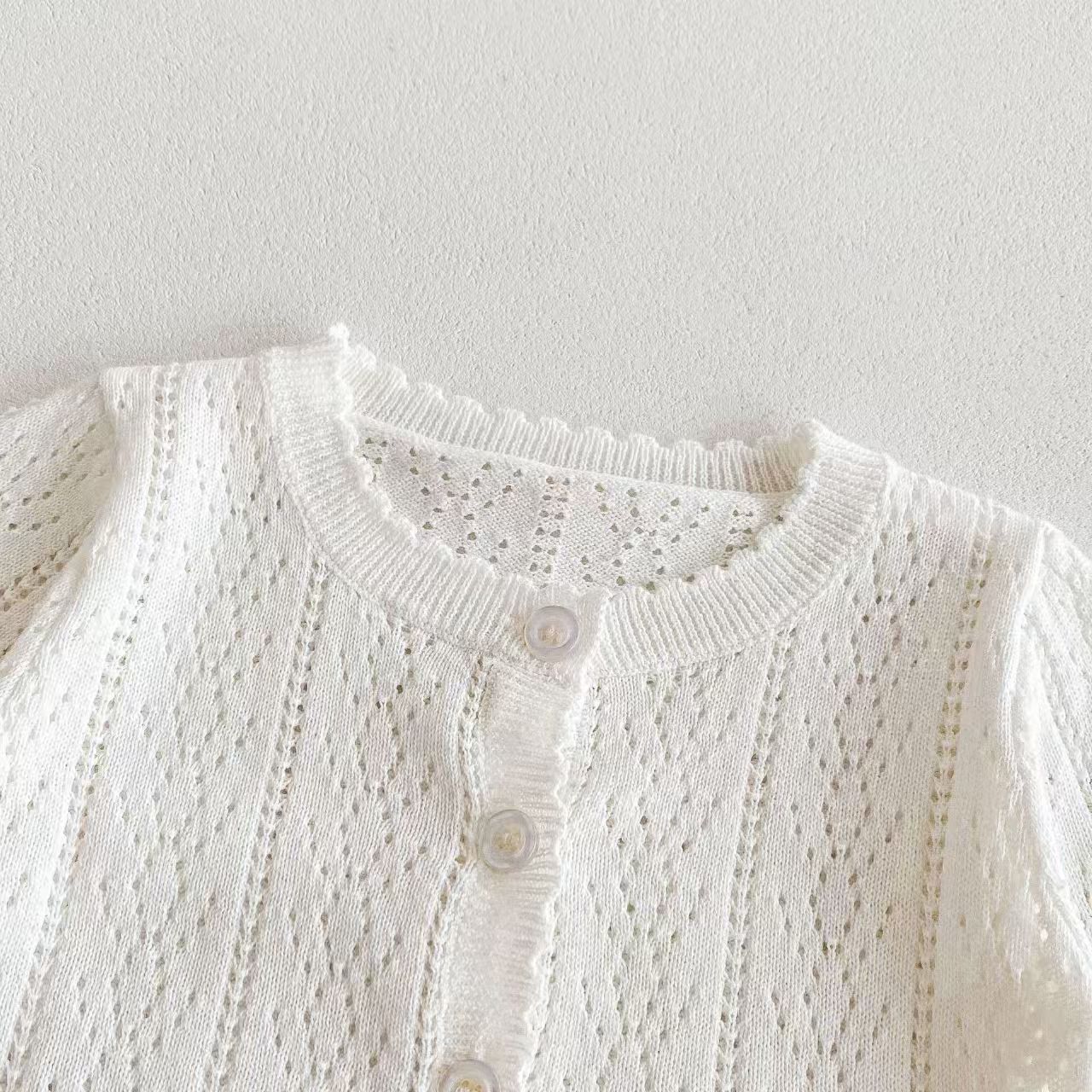 Korean-style Baby Girls' Top - - Knit Cardigan Infant บทวิจารณ์และราคา