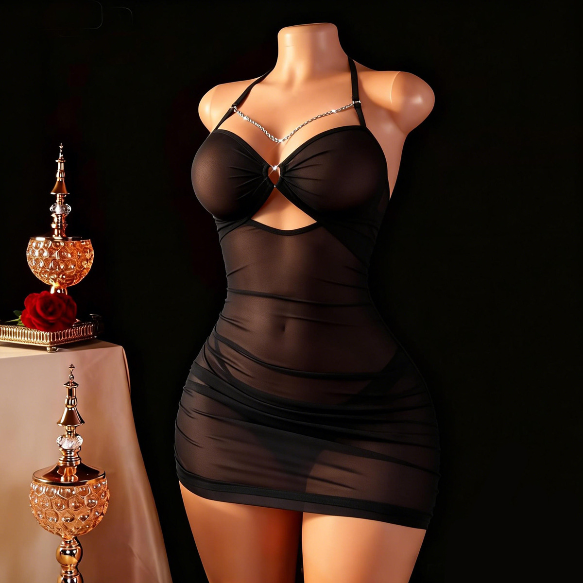Sexy Lingerie Women Sleepwear  - Baby Clothing Crochet บทวิจารณ์และราคา