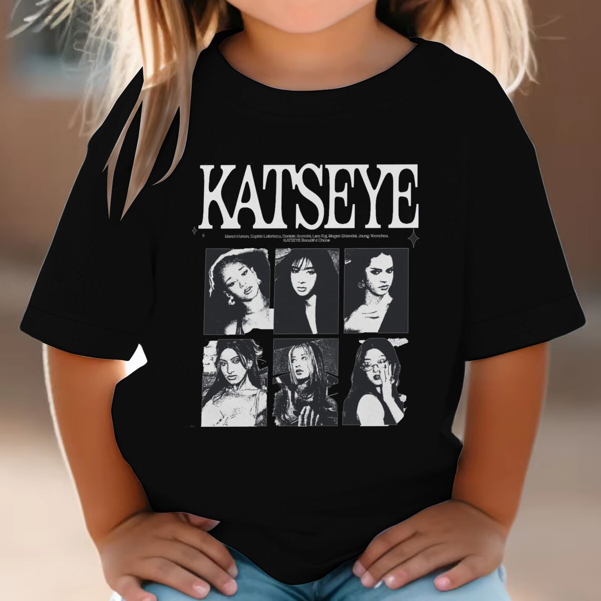KATSEYE Print Summer Tops Girl - Baby Clothing Crochet บทวิจารณ์และราคา