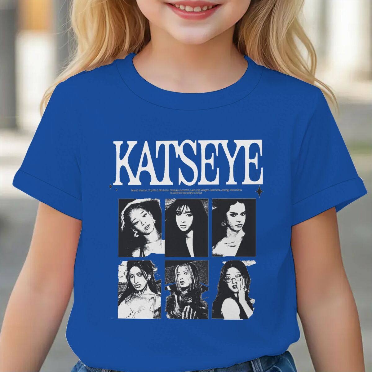 KATSEYE Print Summer Tops Girl - Baby Clothing Crochet บทวิจารณ์และราคา