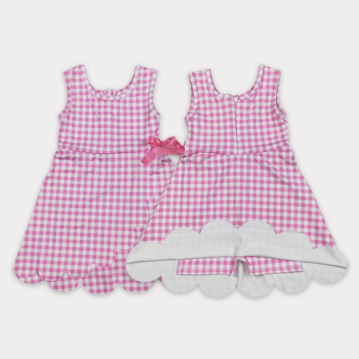 Toddler Baby Girl Comfy Checke - Baby Clothing Wholesale บทวิจารณ์และราคา