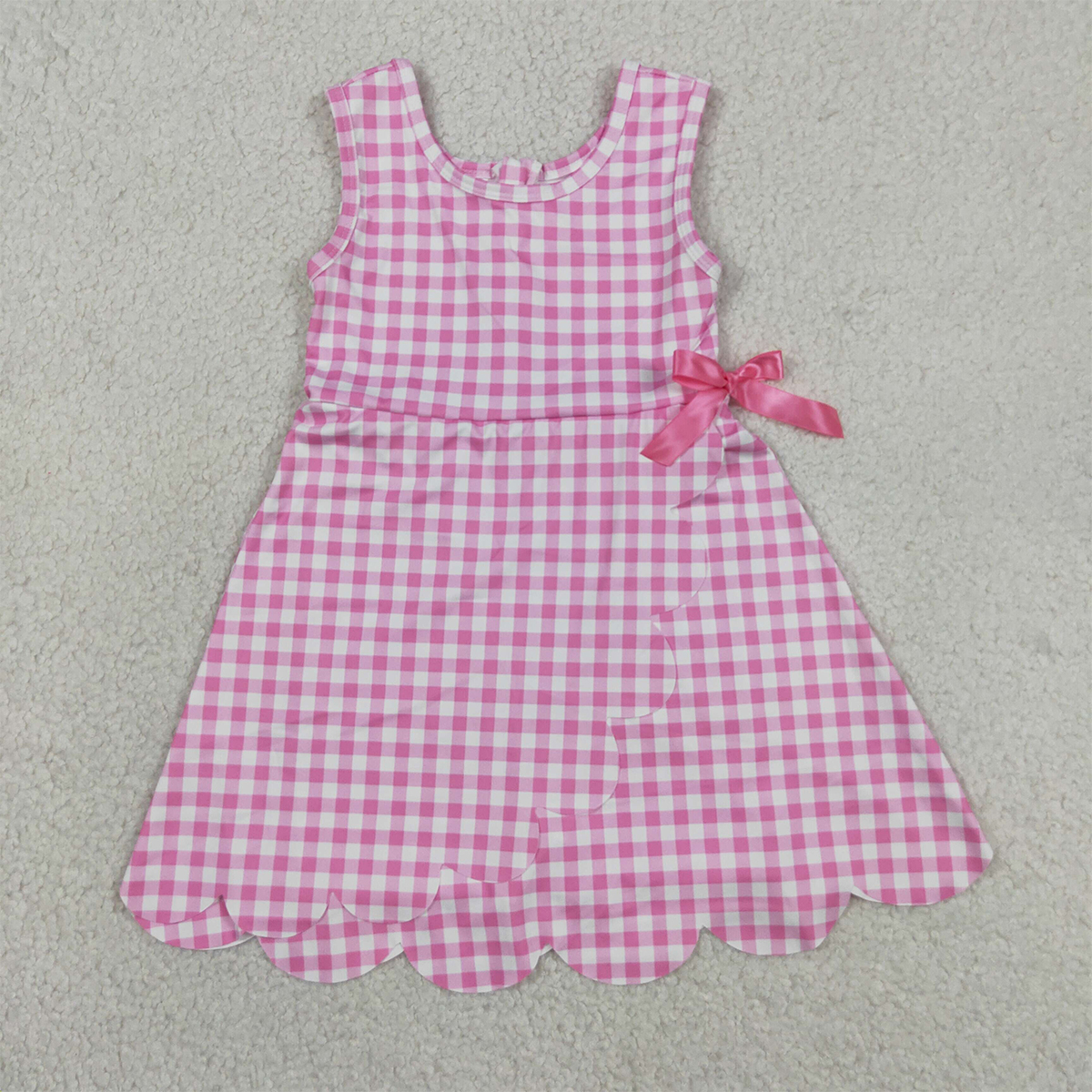 Toddler Baby Girl Comfy Checke - Baby Clothing Wholesale บทวิจารณ์และราคา