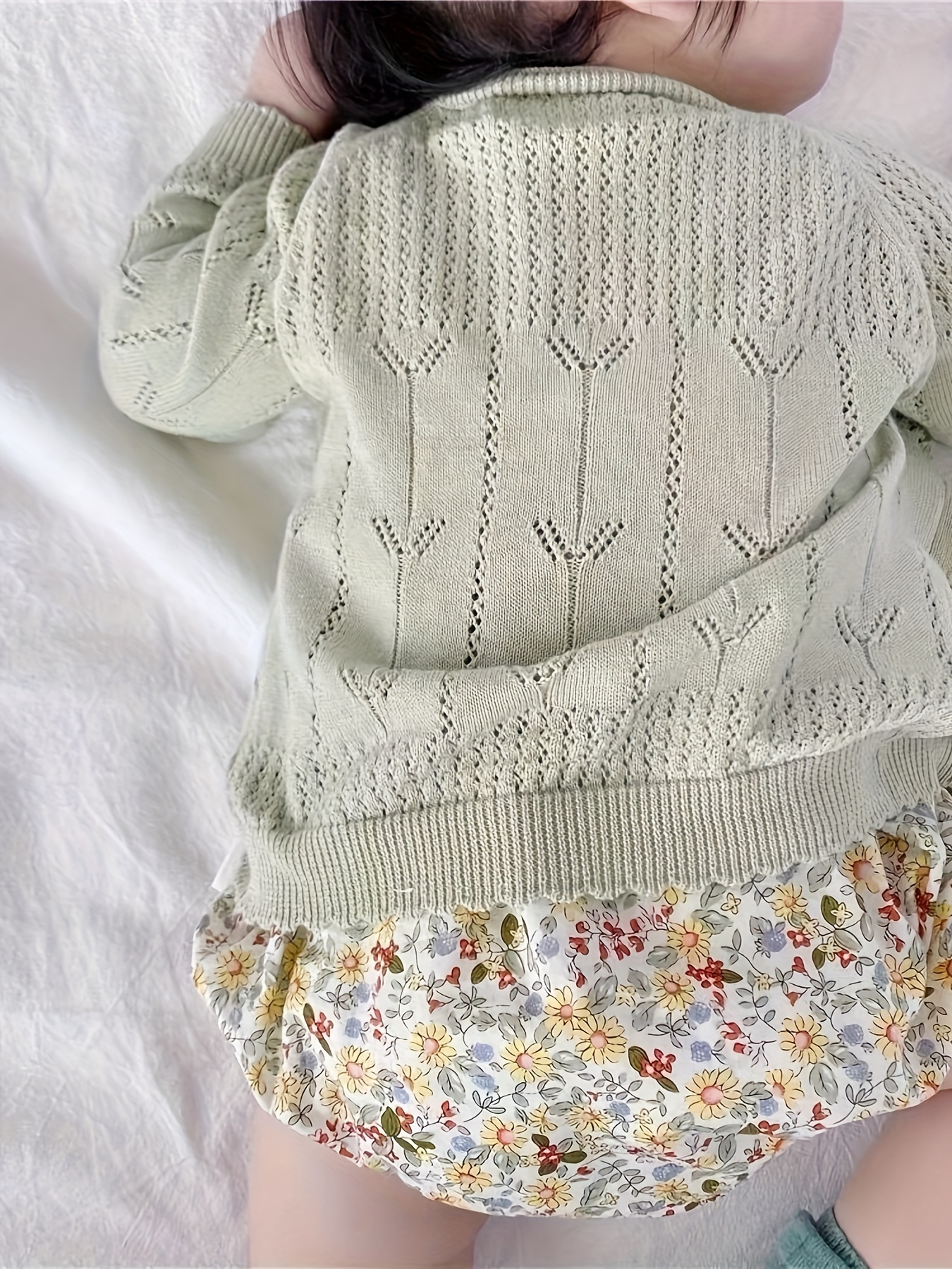 Baby Spring Knitted Cardigan B - Knit Cardigan Infant บทวิจารณ์และราคา