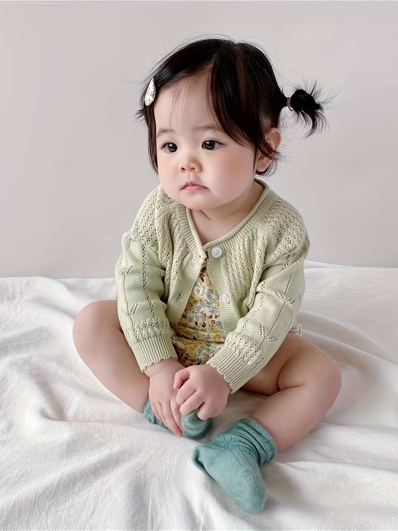 Baby Spring Knitted Cardigan B - Knit Cardigan Infant บทวิจารณ์และราคา