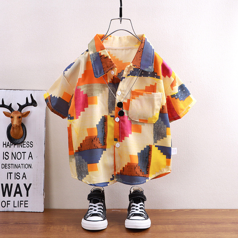 Children's shirts summer style - Baby Clothing Hong Kong บทวิจารณ์และราคา
