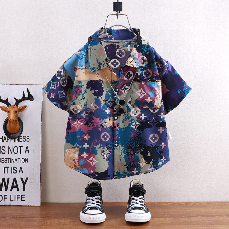 Children's shirts summer style - Baby Clothing Hong Kong บทวิจารณ์และราคา