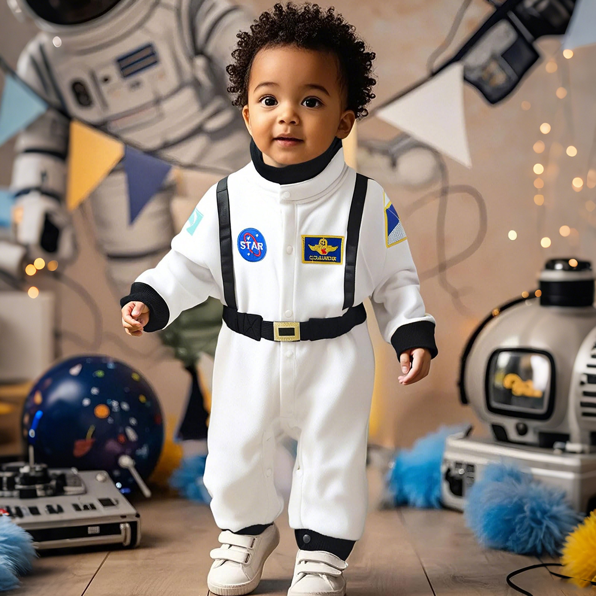 Toddler Astronaut Costume Baby - Baby Clothing Onesies บทวิจารณ์และราคา