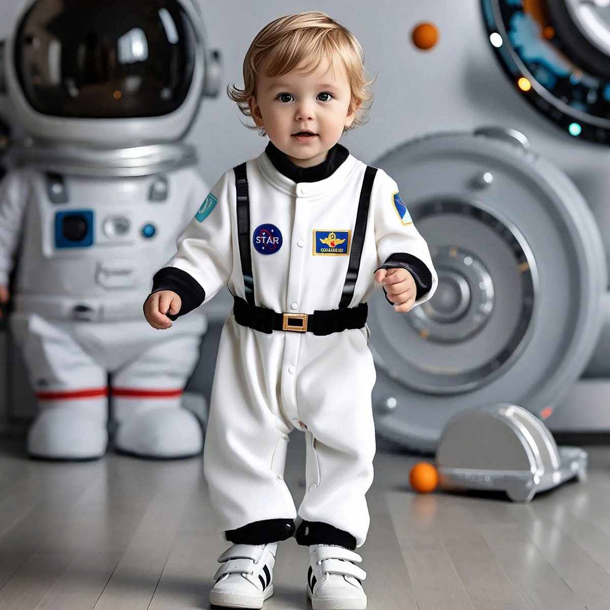 Toddler Astronaut Costume Baby - Baby Clothing Onesies บทวิจารณ์และราคา