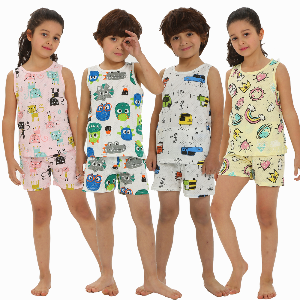 1 to 9 Years Summer Boys Pajam - Baby Clothing Crochet บทวิจารณ์และราคา