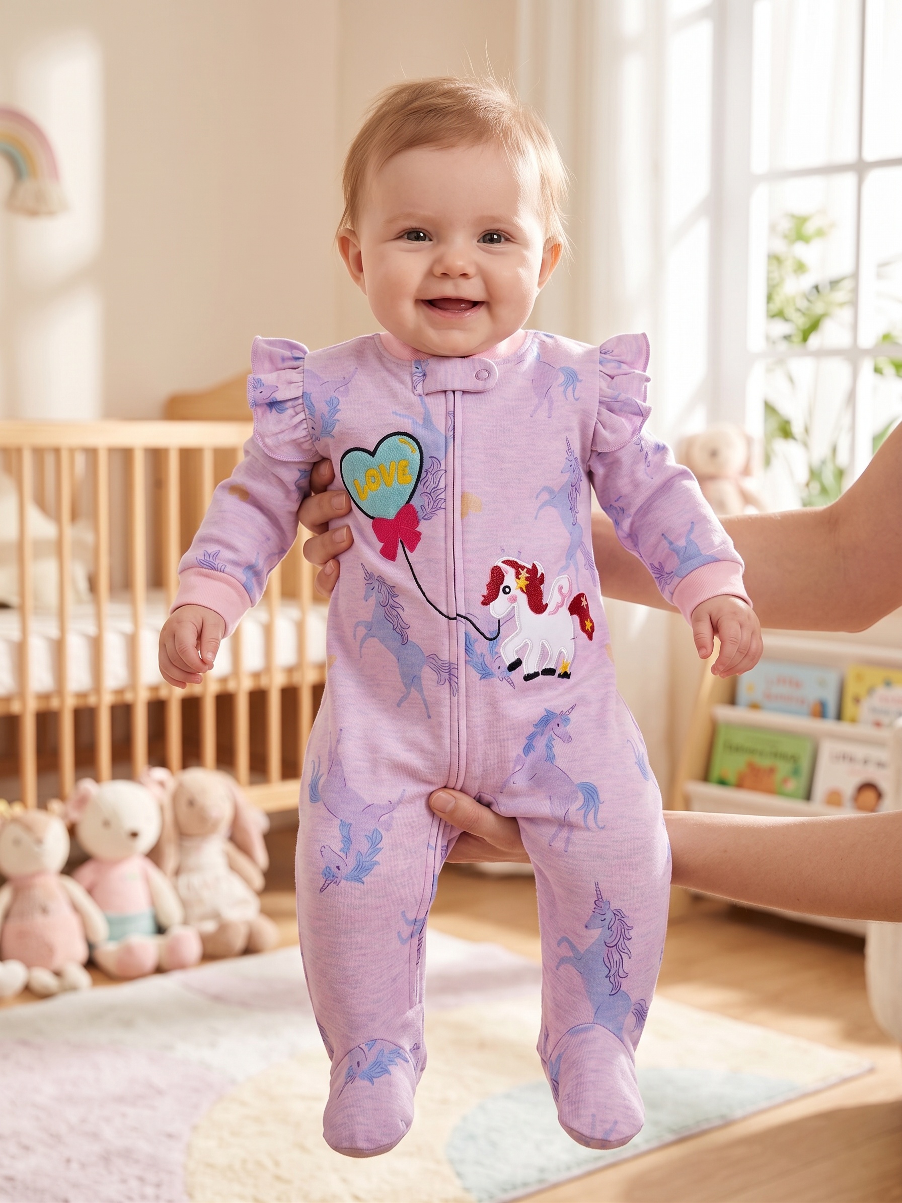 Pure Cotton Baby Footed Romper - Romper Onesie Baby บทวิจารณ์และราคา