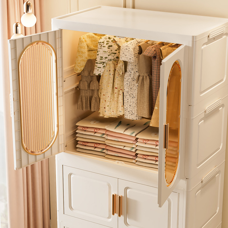 Thickened Storage Cabinet for  - Baby Clothing Organizer บทวิจารณ์และราคา