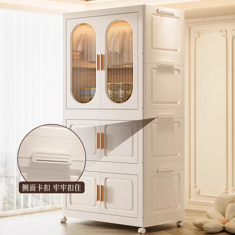 Thickened Storage Cabinet for  - Baby Clothing Organizer บทวิจารณ์และราคา