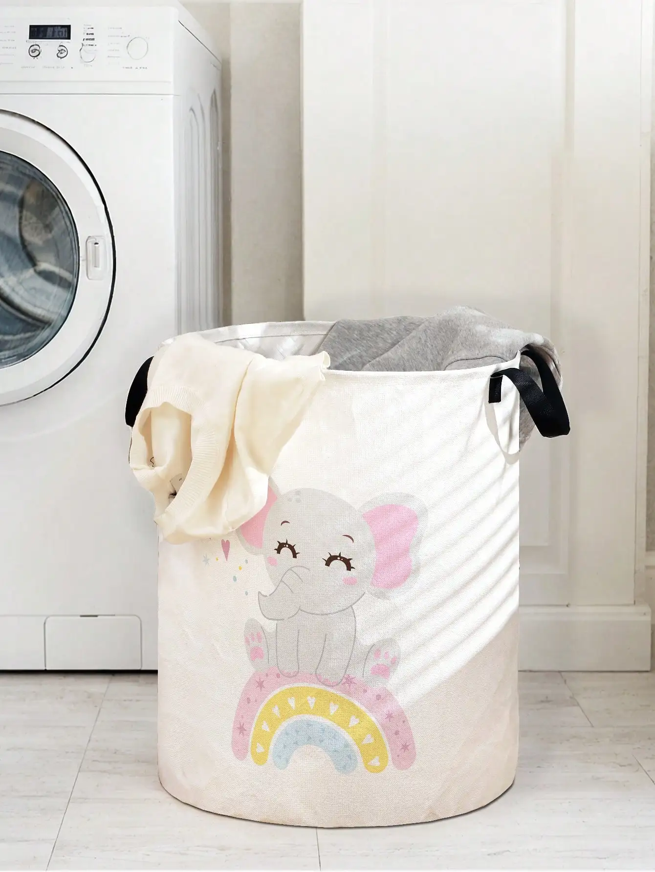 1pc Cute Elephant Pattern Fold - Baby Clothing Organizer บทวิจารณ์และราคา