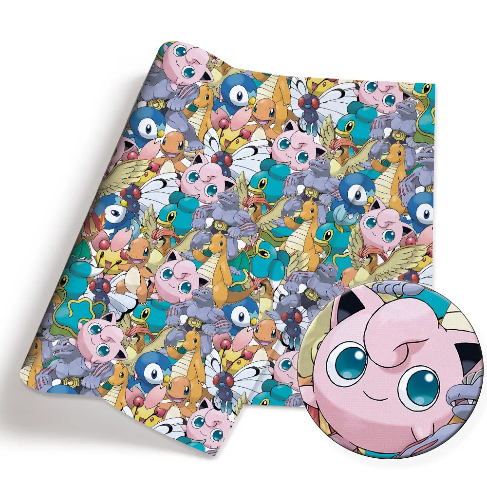 Pokemon Cartoon Fabric140*50cm - Baby Clothing Japan บทวิจารณ์และราคา