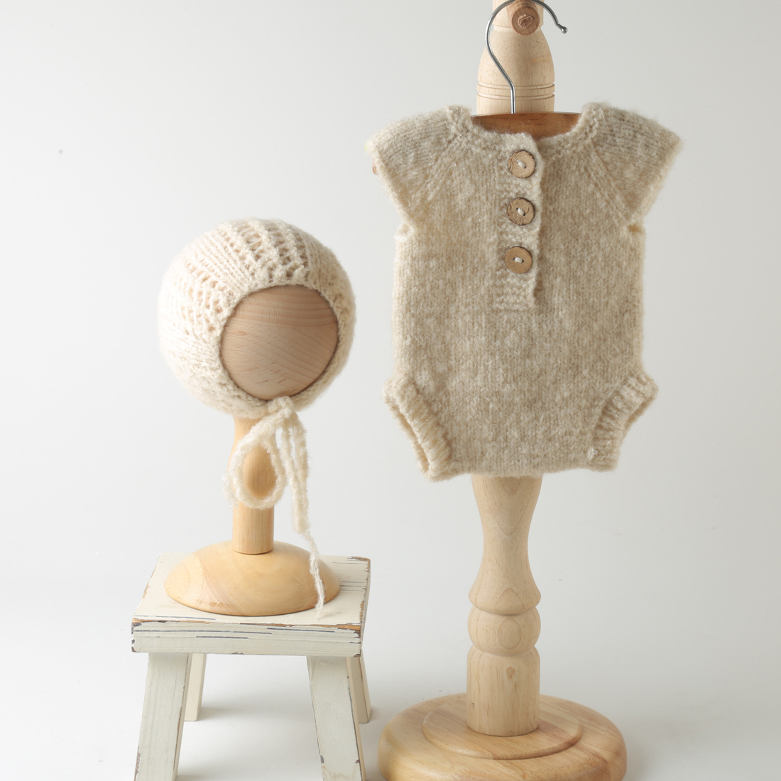 Newborn Knitted Stretch Outfit - Romper Onesie Baby บทวิจารณ์และราคา