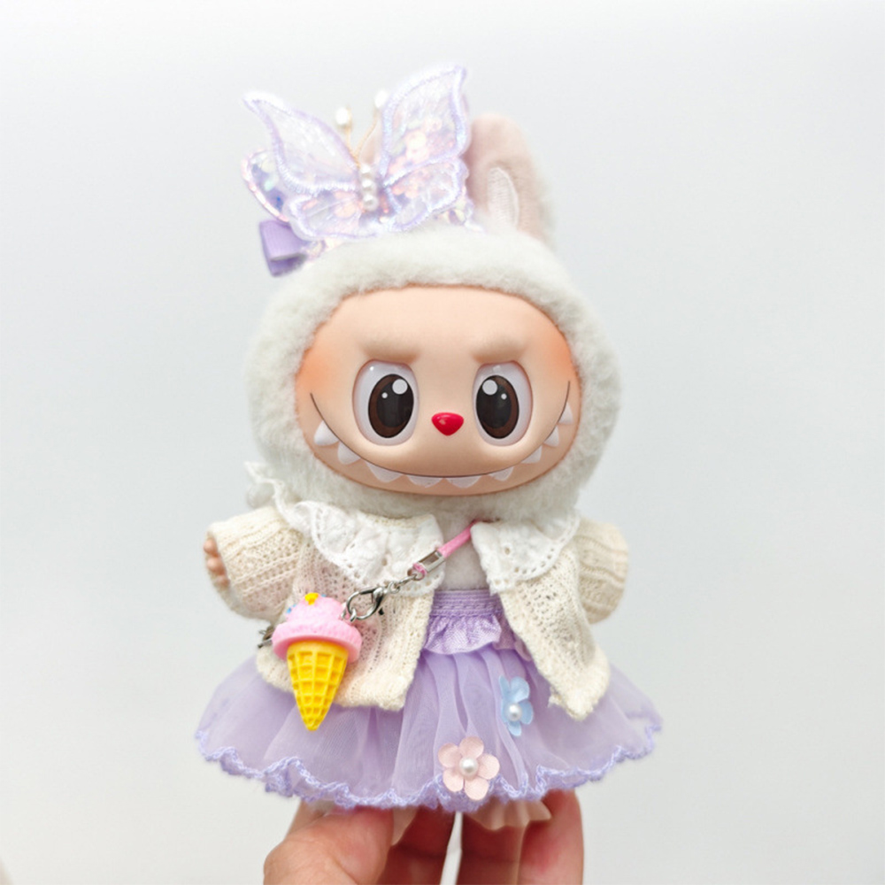 For 15-17 Cm Labubu V1 V2 V3 B - Knit Cardigan Infant บทวิจารณ์และราคา